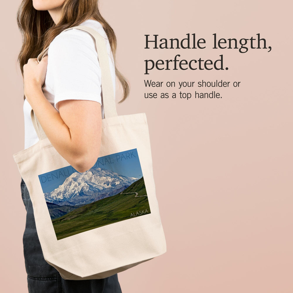 Denali National Park, Alaska, Mountain View, Tote Bag Totes Lantern Press 