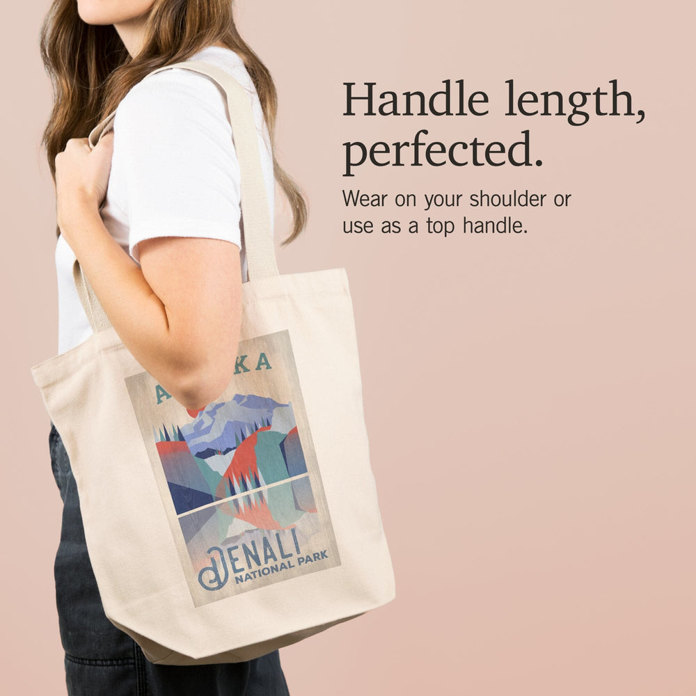 Denali National Park, Alaska, Tote Bag Totes Lantern Press 