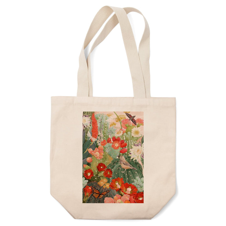 Desert Blooms, Tote Bag Totes Lantern Press 