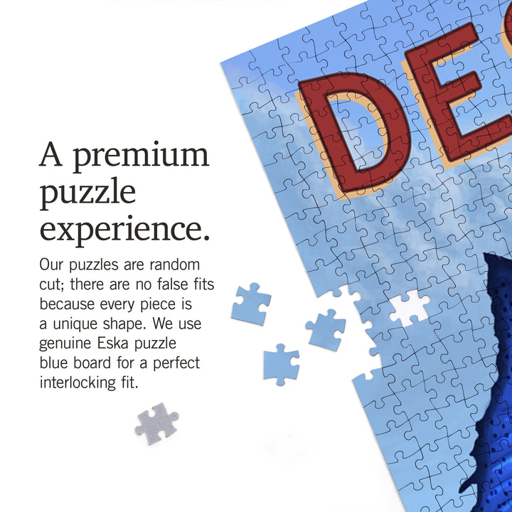 Destin, Florida, Sailfish, Jigsaw Puzzle Puzzle Lantern Press 