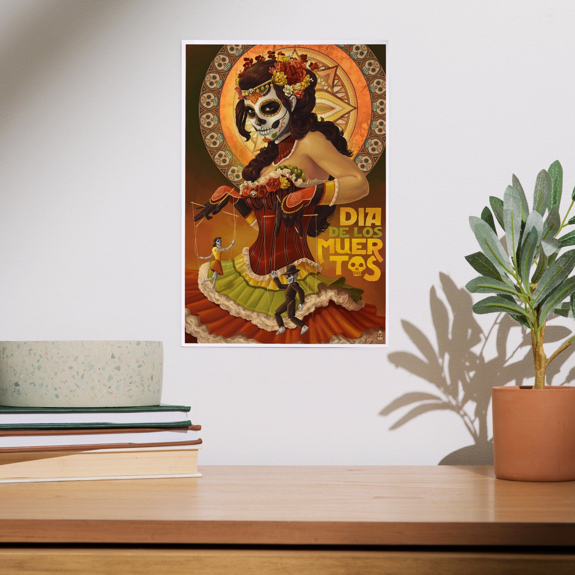 Dia de los Muertos / Day of popular the dead , Archival giclee print