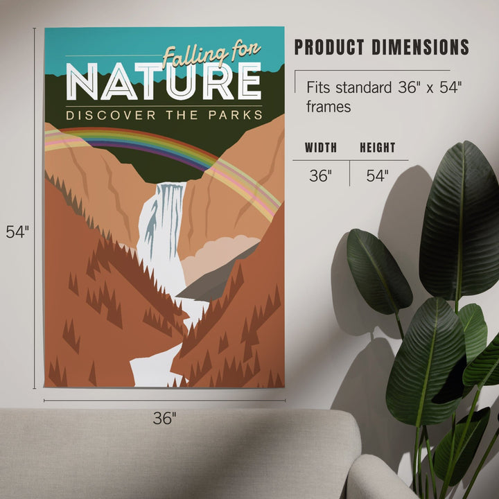 Discover the Parks, Falling for Nature, Art & Giclee Prints - Lantern Press