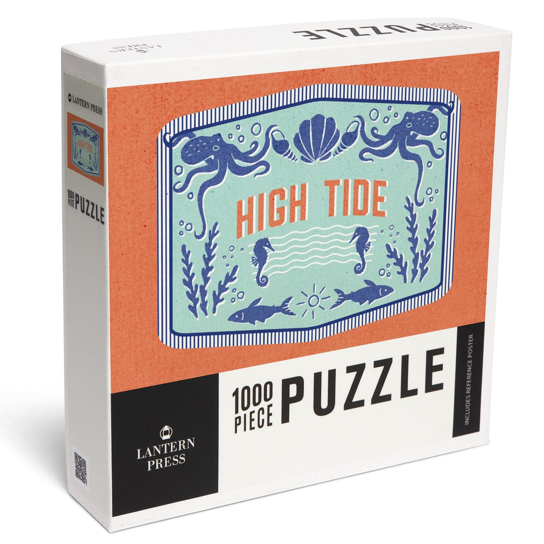 Dockside Series, High Tide, Jigsaw Puzzle - Lantern Press