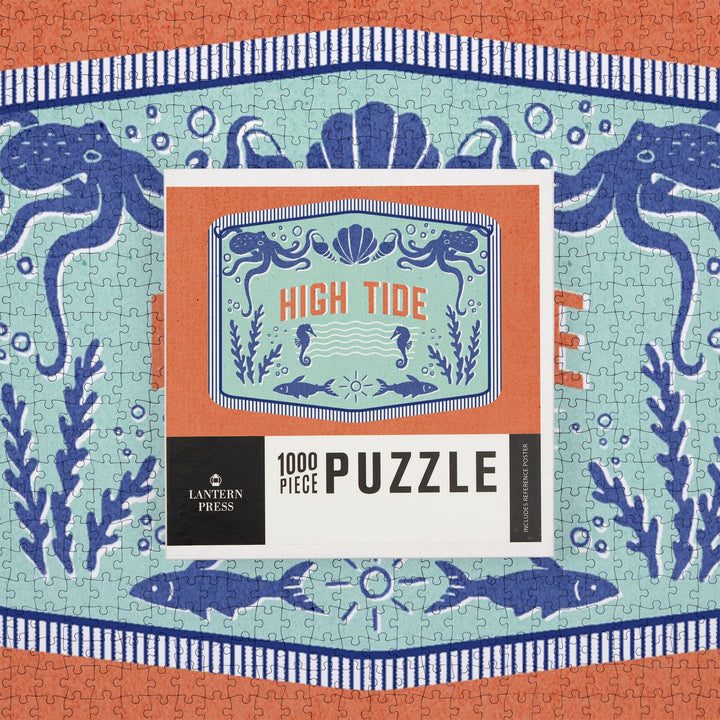 Dockside Series, High Tide, Jigsaw Puzzle - Lantern Press