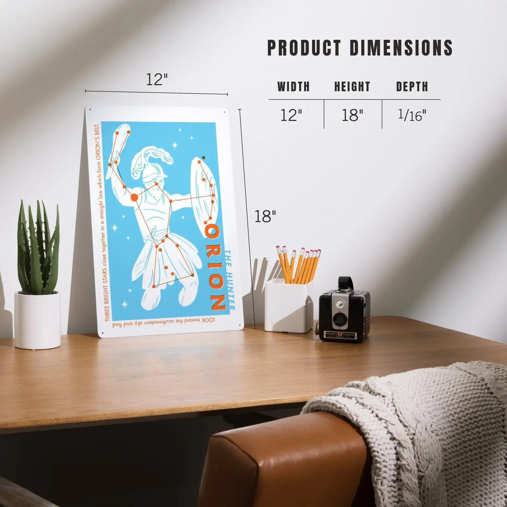 Drawings in the Stars Collection, Orion, The Hunter Constellation