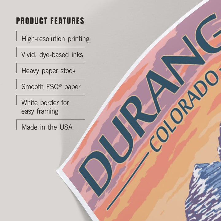 Durango, Colorado, Bears and Spring Flowers, Art & Giclee Prints Art Lantern Press 