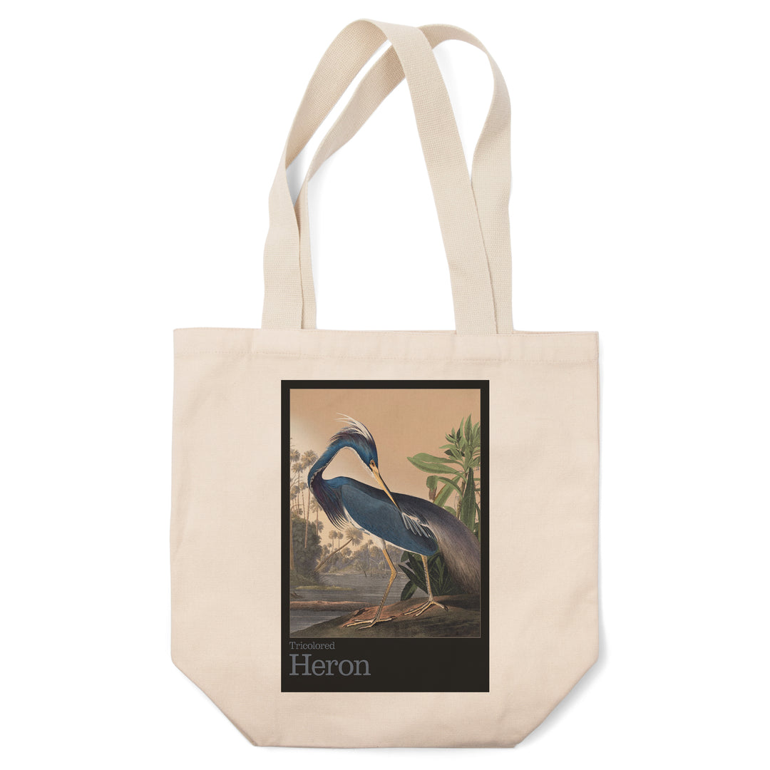 Audubon Birds of North America, Heron, Tote Bag