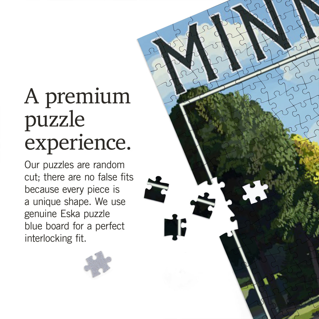 Minnesota, Pontoon Boats, 1000 Piece Jigsaw Puzzle