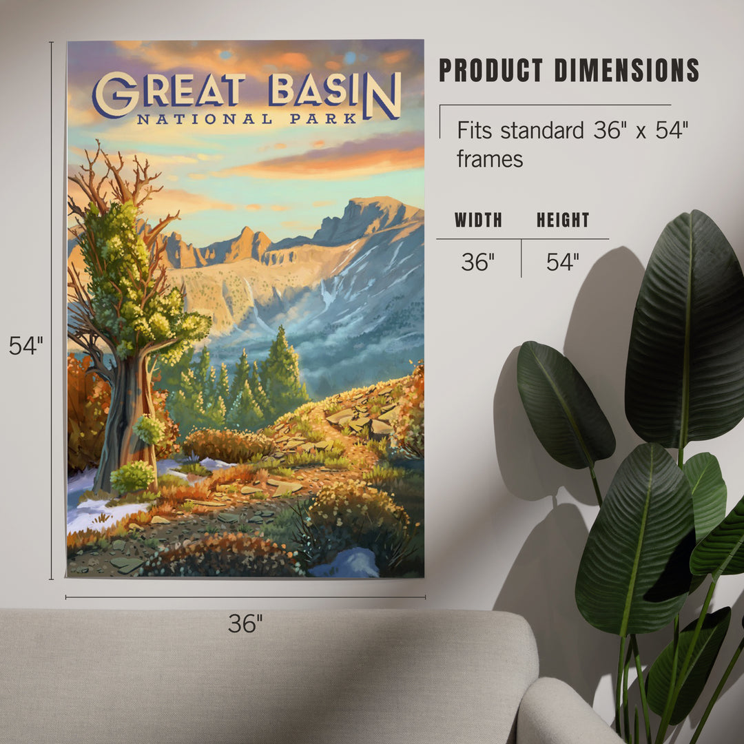Great Basin National Park, Nevada, Oil Painting, Art & Giclee Prints