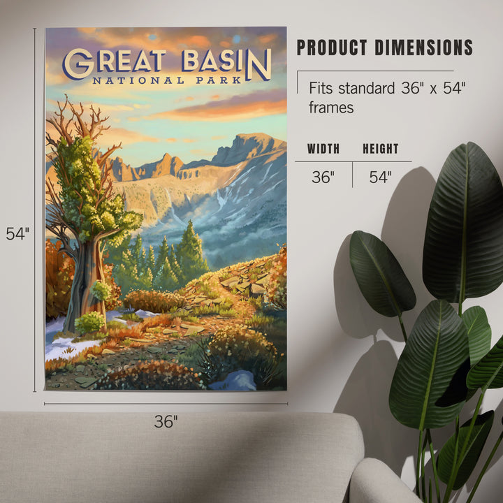 Great Basin National Park, Nevada, Oil Painting, Art & Giclee Prints
