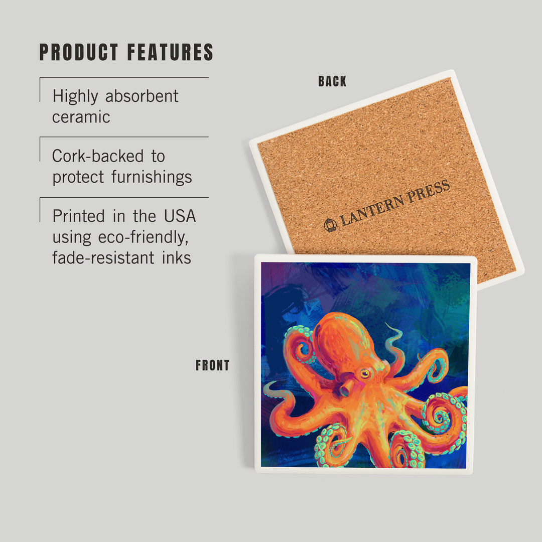 Vivid, Octopus, Coasters
