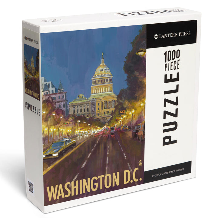 Washington DC, Capitol Building, Jigsaw Puzzle