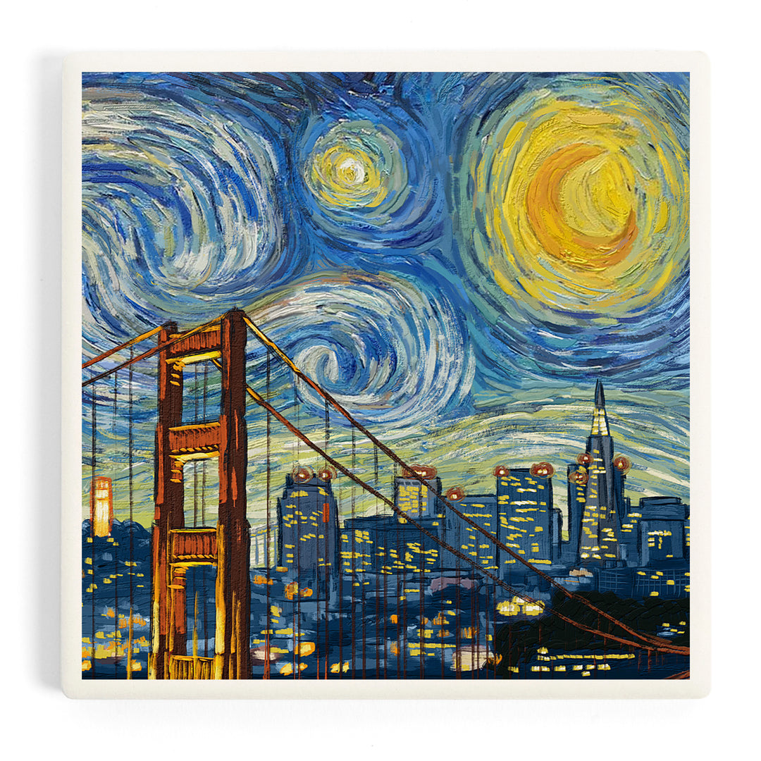 San Francisco, California, Starry Night City Series, Coasters