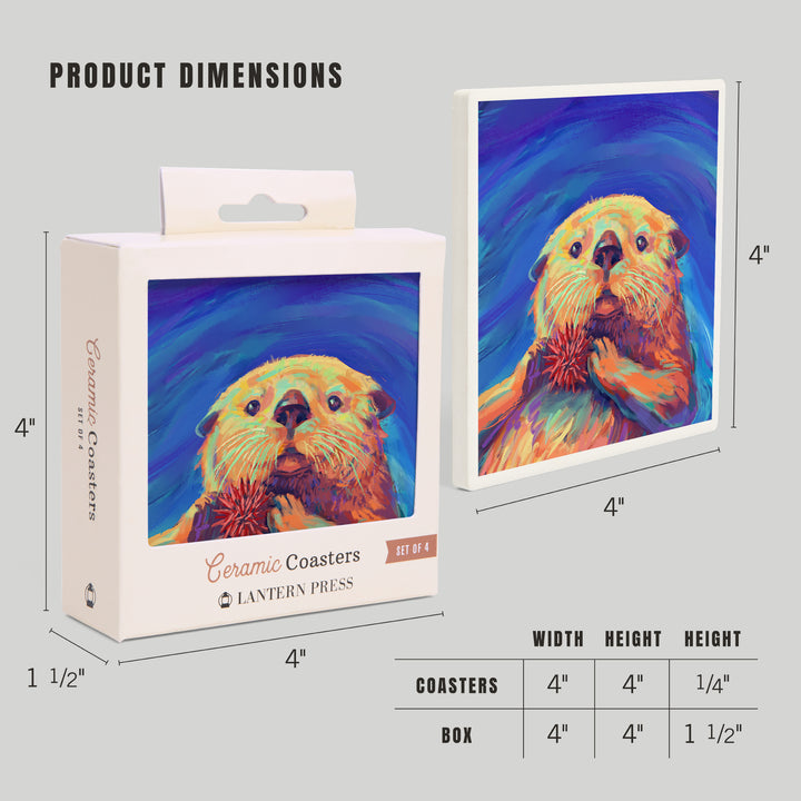 Vivid, Sea Otter, Coasters