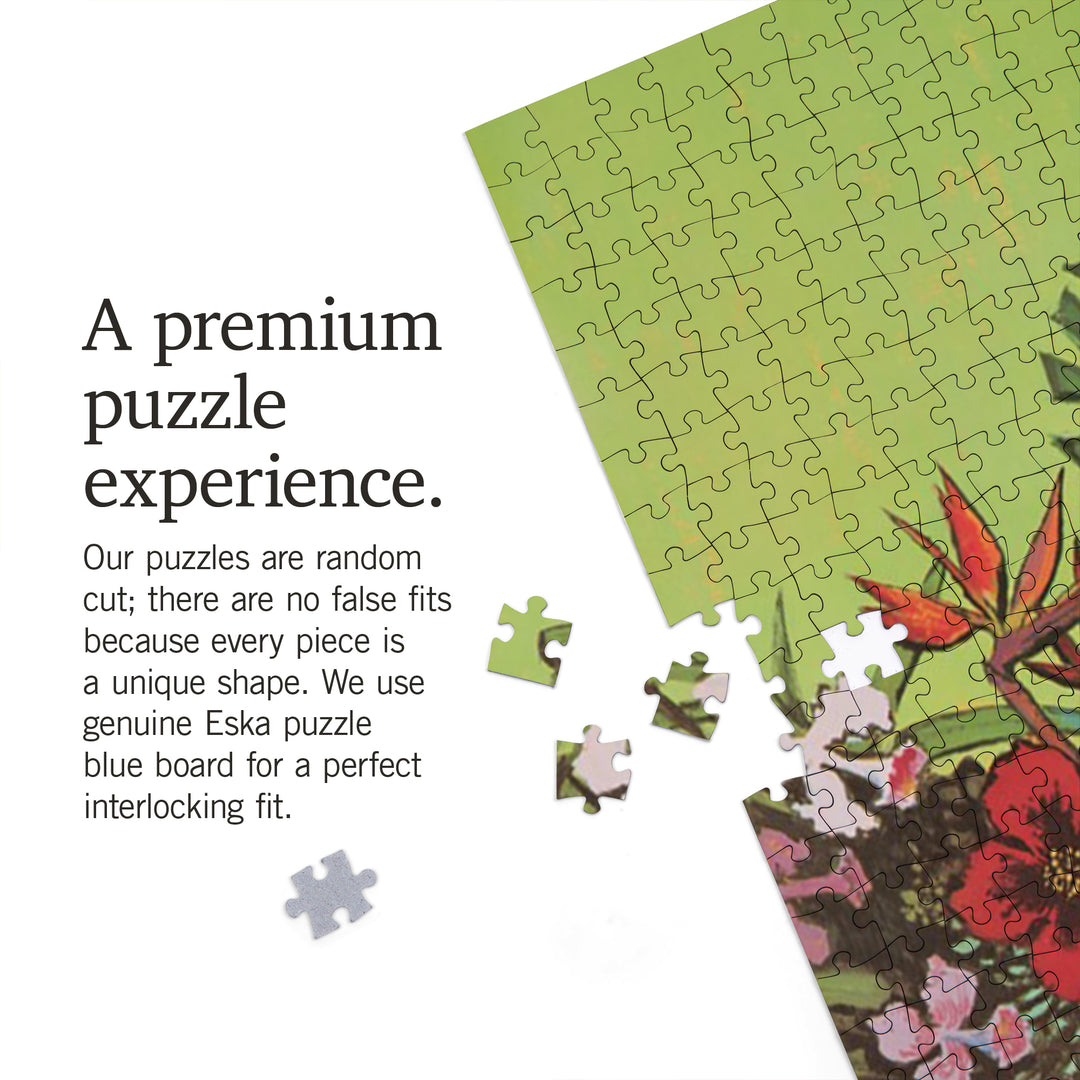 Maui, Hawaii, Welcome with Lei, 1000 Piece Jigsaw Puzzle