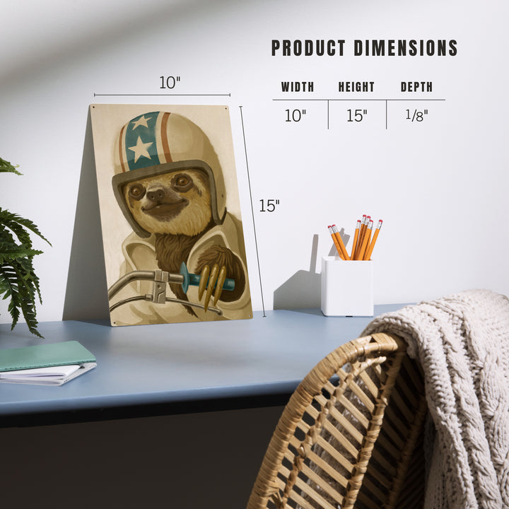 Sloth, Oil Painting, Wood Sign and Postcards