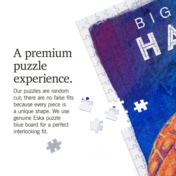 Big Island, Hawaii, Sea Turtle, Vivid, 1000 Piece Jigsaw Puzzle