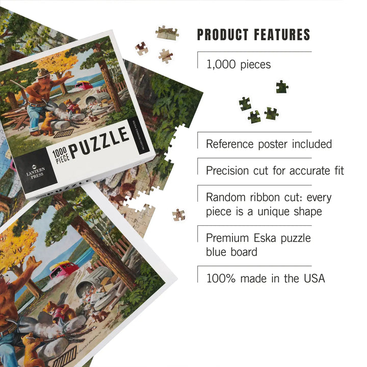 Smokey Bear, Hey Come Back, You Forgot Something, Jigsaw Puzzle