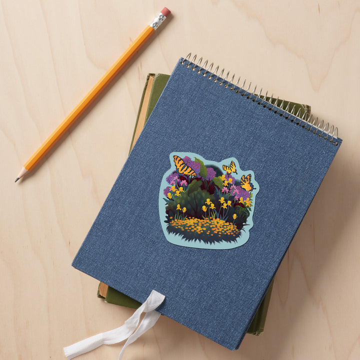 Storybook, Eastern Tiger Swallowtail, Vinyl Sticker