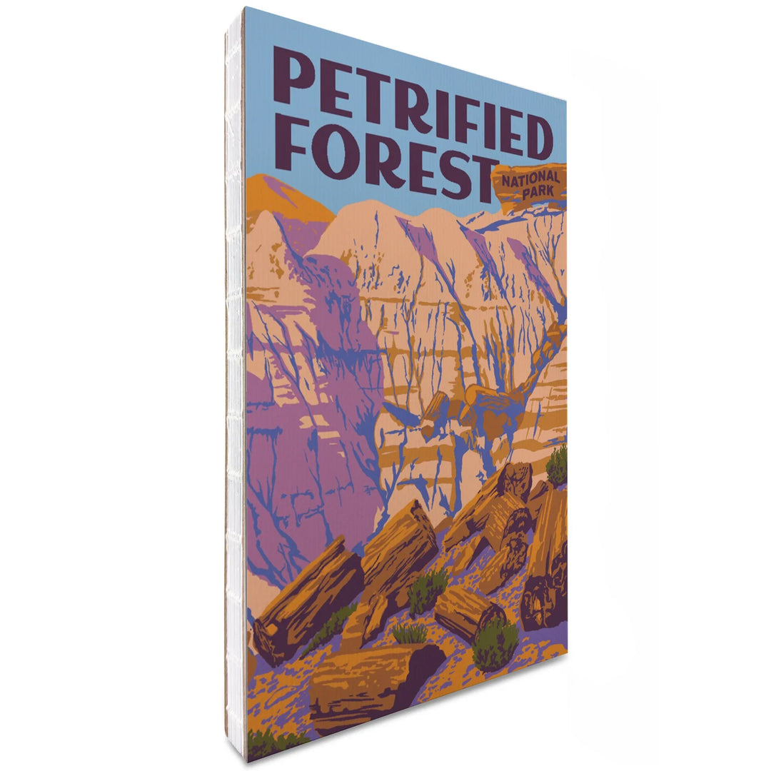 Lined 6x9 Journal, Petrified Forest National Park, Explorer Series, Lay Flat, 193 Pages, FSC paper