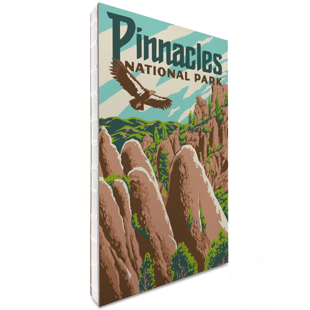Lined 6x9 Journal, Pinnacles National Park, California, Explorer Series, Pinnacles, Lay Flat, 193 Pages, FSC paper