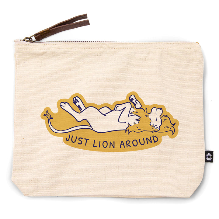 Humorous Animals Collection, Lion, Just Lion Around, Contour, Accessory Go Bag