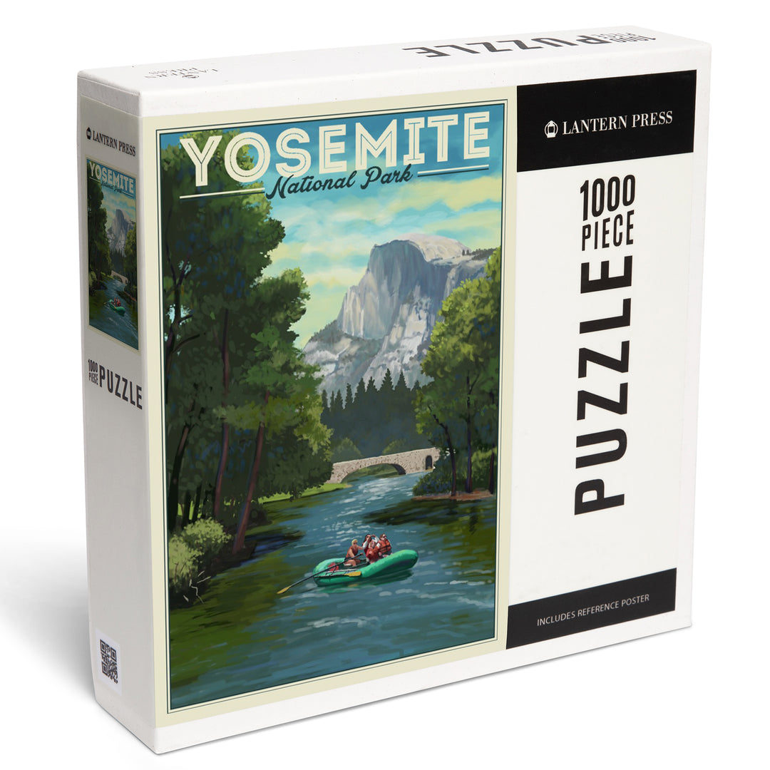 Yosemite National Park, California, Merced River, Jigsaw Puzzle