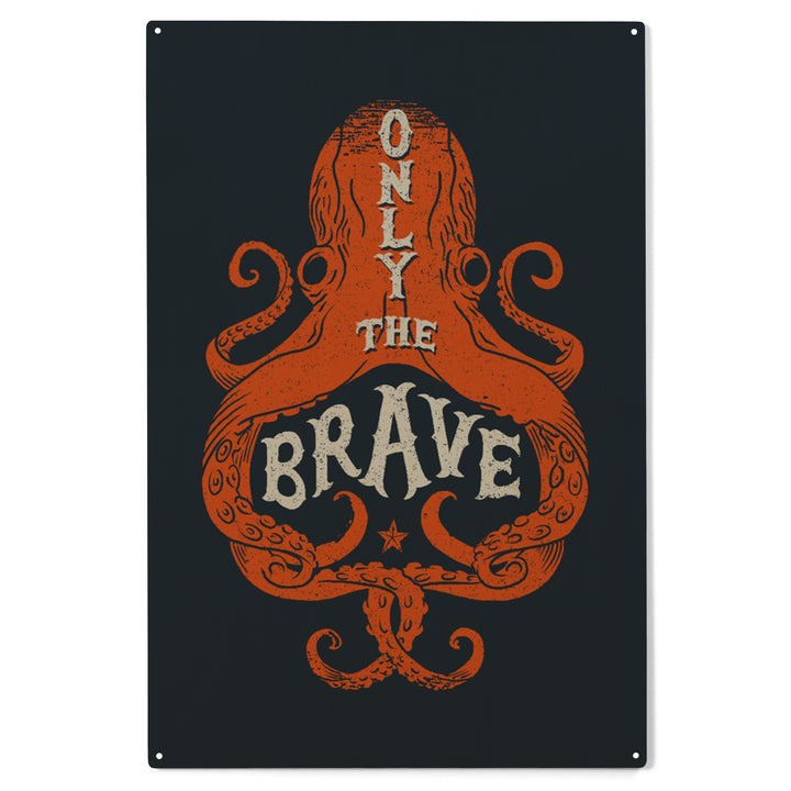 Sailor's Pride Collection, Octopus, Only The Brave, Wood Sign and Postcards