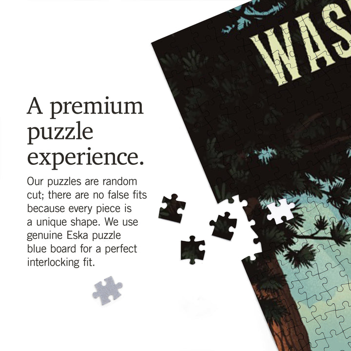 Washington, Today's Office, Coastal Series, Hammock on Beach, 1000 Piece Jigsaw Puzzle