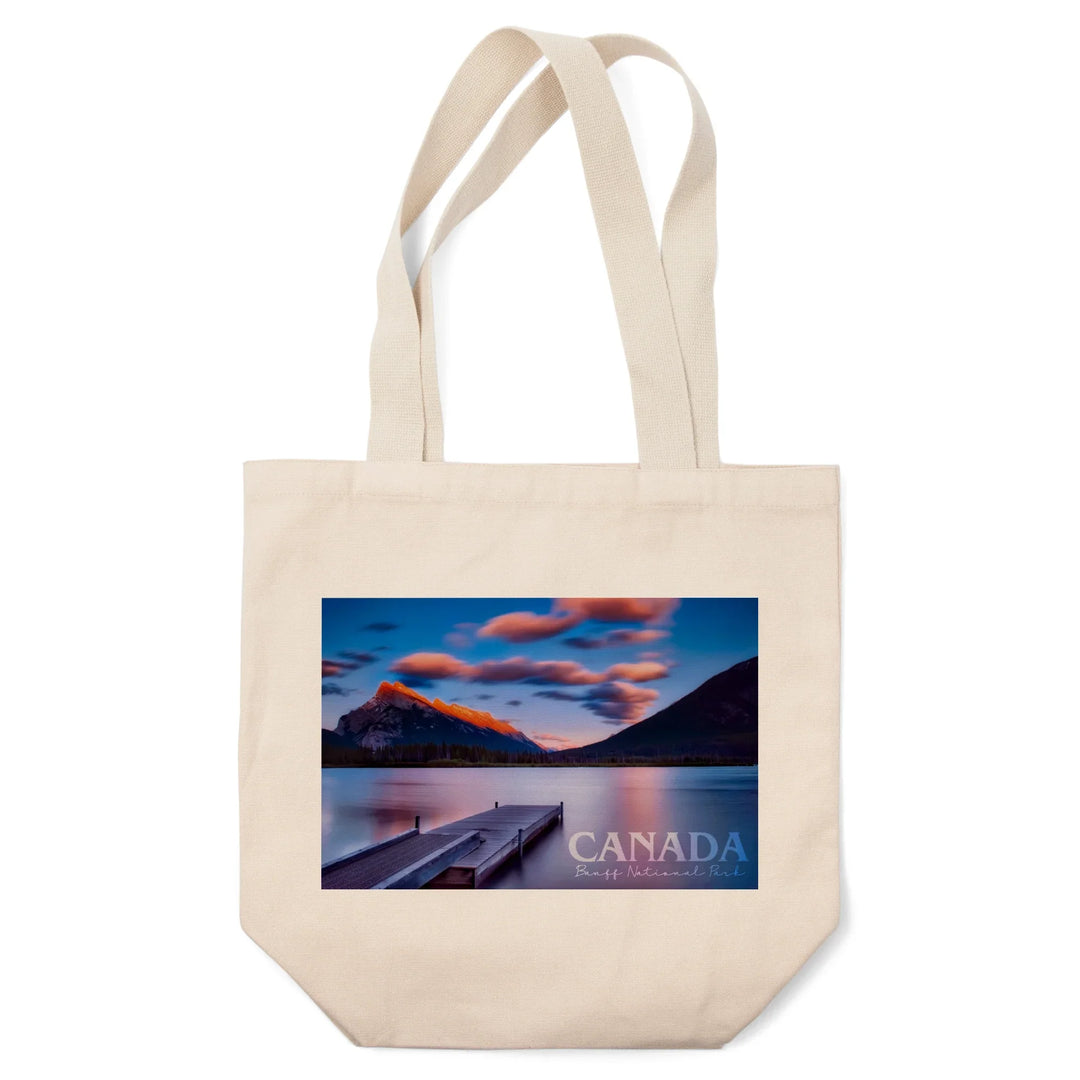 Banff National Park, Canada, Lake Vermillion, Photography, Tote Bag