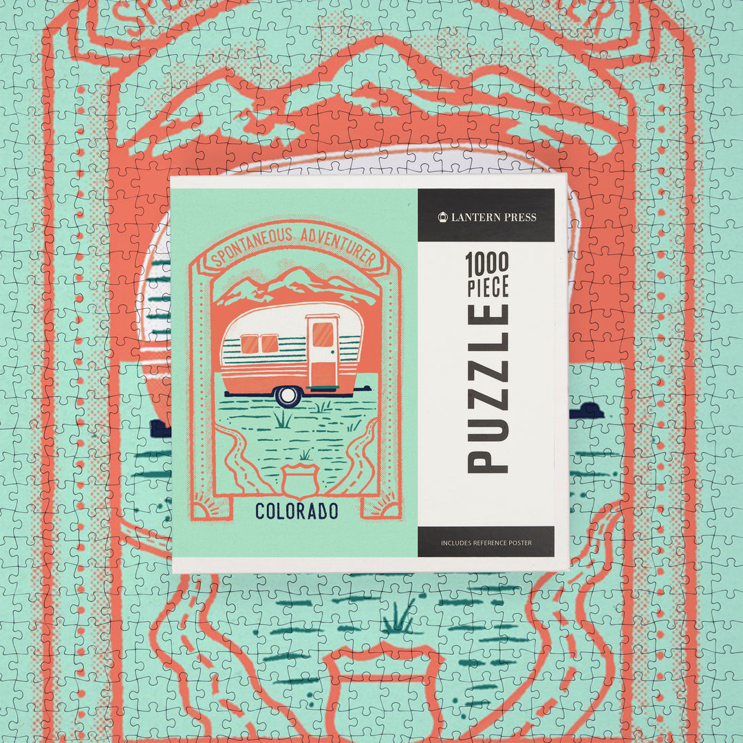 Colorado, Lake Life Series, Spontaneous Adventurer, 1000 Piece Jigsaw Puzzle