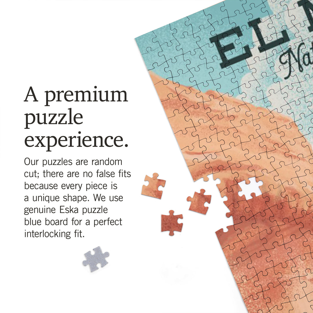 El Morro National Monument, New Mexico, The Pool, Litho, Jigsaw Puzzle Puzzle Lantern Press 