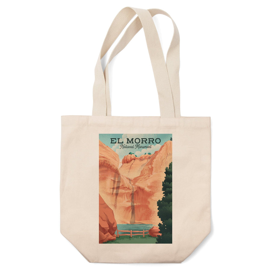 El Morro National Monument, New Mexico, The Pool, Litho, Lantern Press Artwork, Tote Bag Totes Lantern Press 