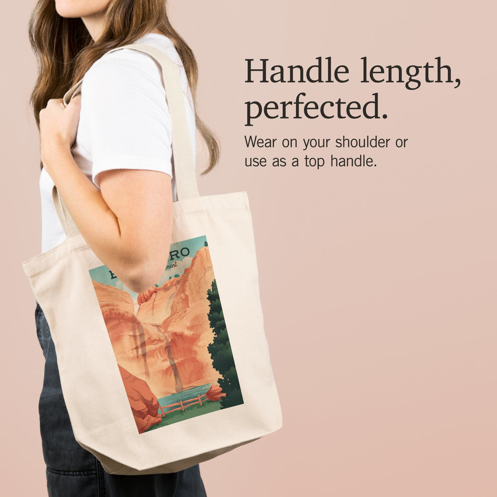 El Morro National Monument, New Mexico, The Pool, Litho, Tote Bag Totes Lantern Press 