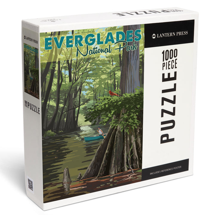 Everglades National Park, River View, Jigsaw Puzzle Puzzle Lantern Press 
