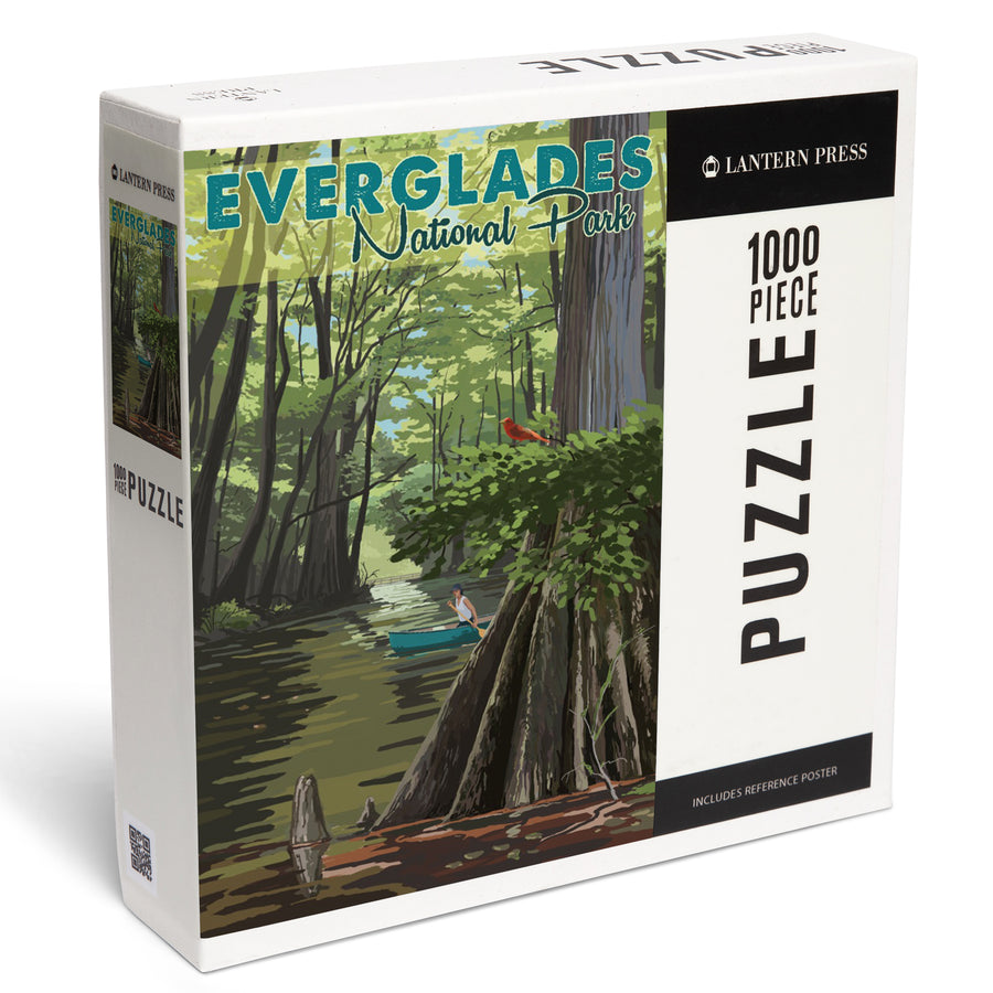 Everglades National Park, River View, Jigsaw Puzzle Puzzle Lantern Press 