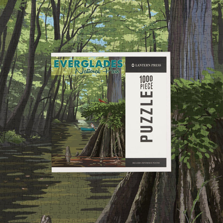 Everglades National Park, River View, Jigsaw Puzzle Puzzle Lantern Press 