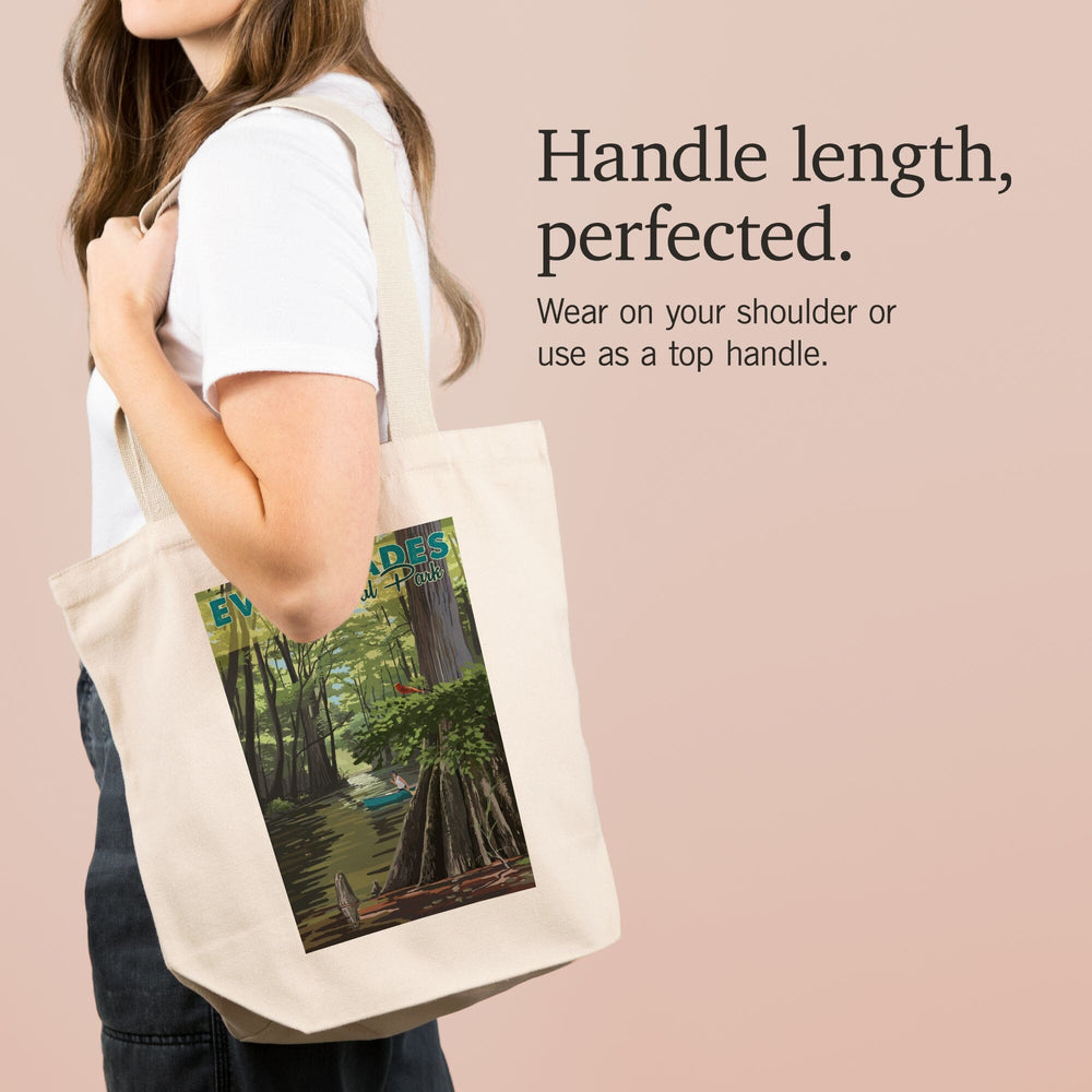 Everglades National Park, River View, Tote Bag Totes Lantern Press 