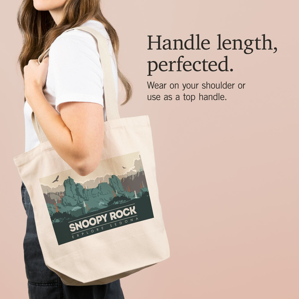 Explore Sedona, Arizona, Snoopy Rock, Tote Bag Totes Lantern Press 