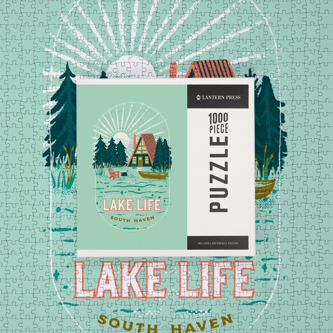 South Haven, Lake Life Series, Lake life,, 1000 Piece Jigsaw Puzzle