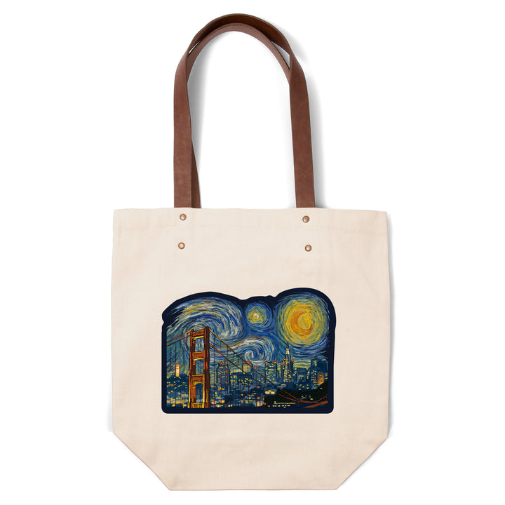 San Francisco, California, Starry Night City Series, Contour, Accessory Go Bag