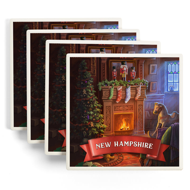 New Hampshire, Christmas Morning, Coasters