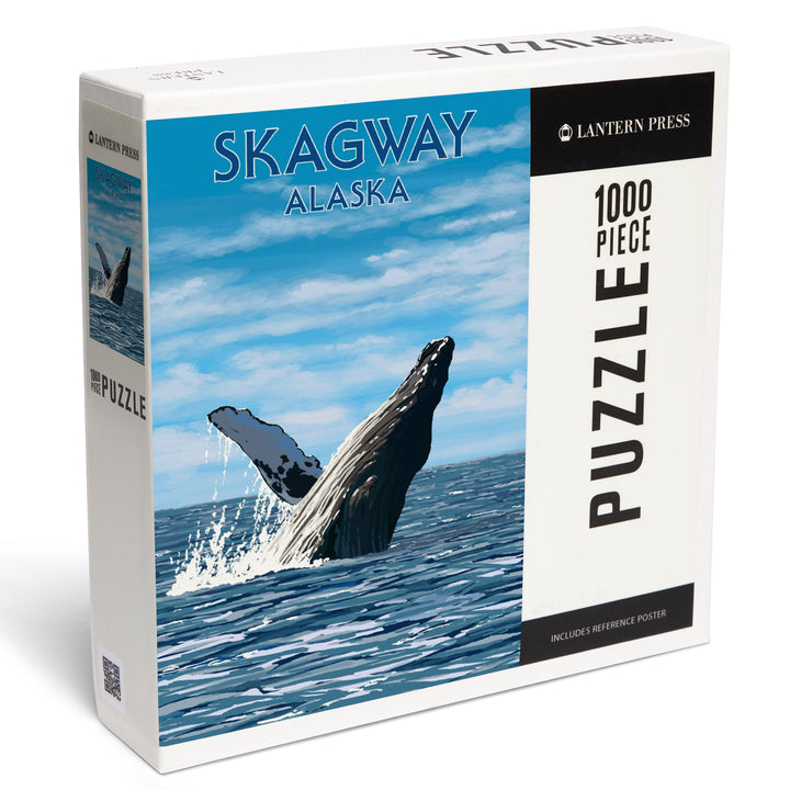 Skagway, Alaska, Humpback Whale, Jigsaw Puzzle