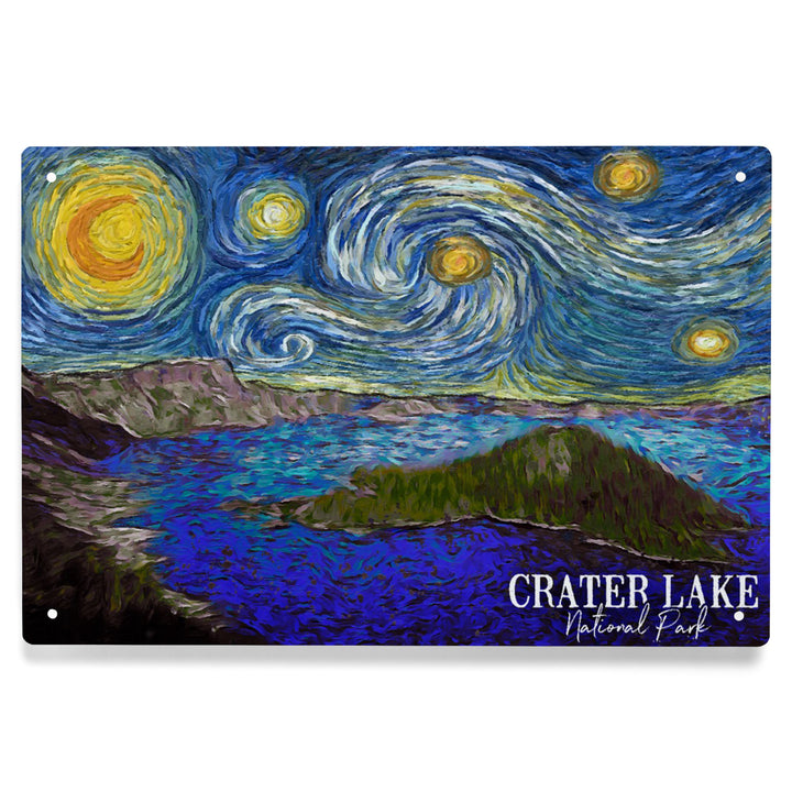 Crater Lake National Park, Starry Night National Park Series