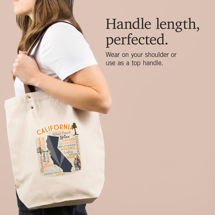 California, Typography and Icons, Contour, Accessory Go Bag