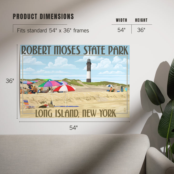 Robert Moses State Park, Long Island, New York, Art & Giclee Prints