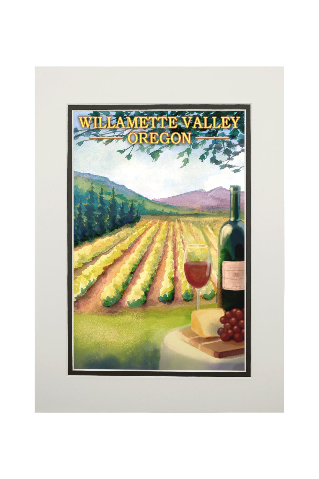 Willamette Valley, Oregon, Wine Country, Art & Giclee Prints