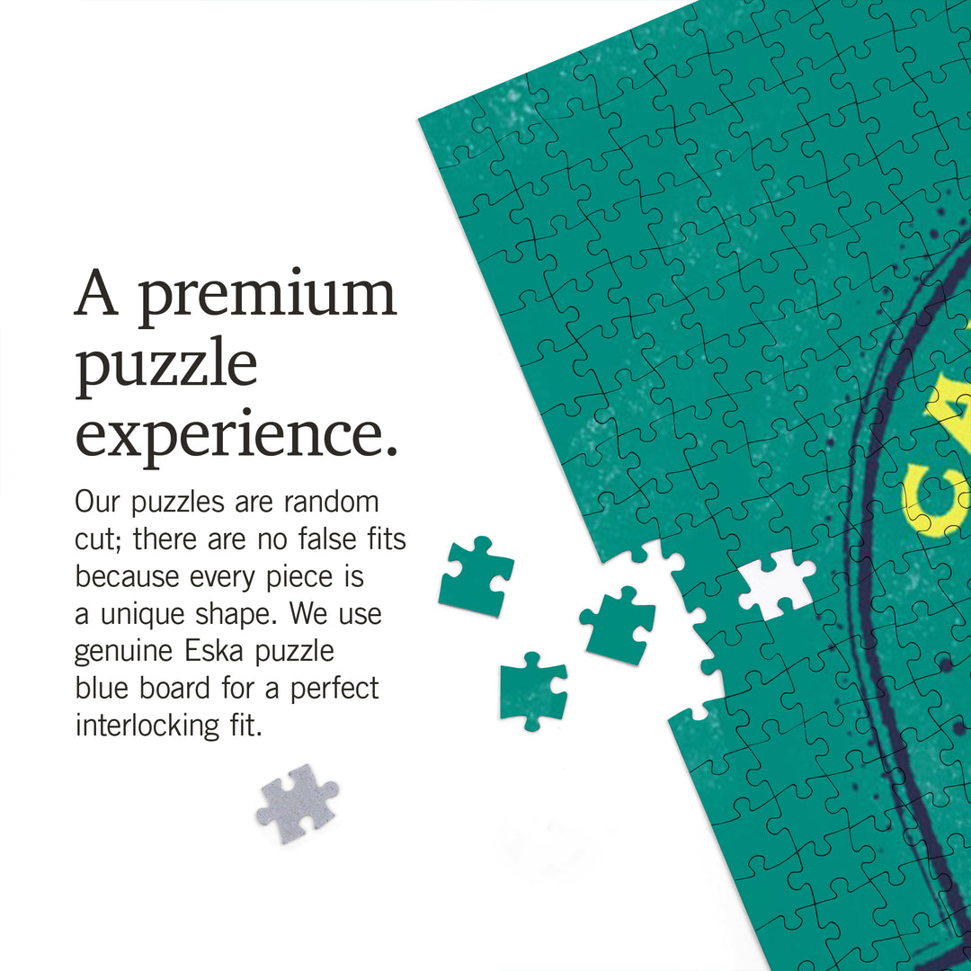 Homer, Alaska, Lake Life Series, Camp Magic,, 1000 Piece Jigsaw Puzzle