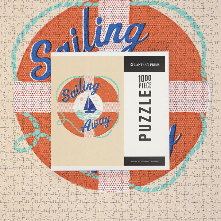 Dockside Series, Sailing Away, 1000 Piece Jigsaw Puzzle