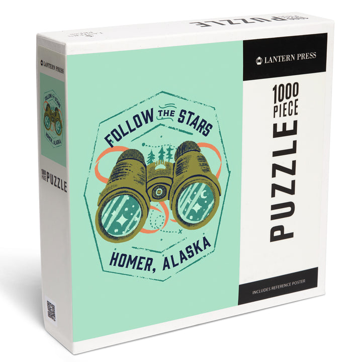 Homer, Alaska, Lake Life Series, Follow The Stars,, 1000 Piece Jigsaw Puzzle